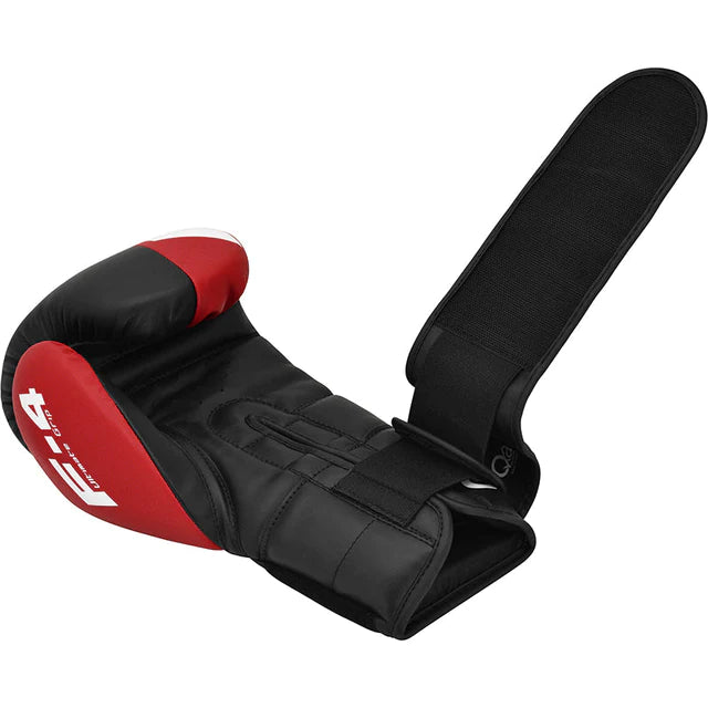 RDX F4 Hook &amp; Loop Sparring Boxing Gloves 