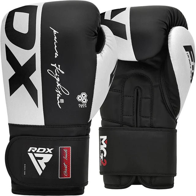 RDX F4 Hook &amp; Loop Sparring Boxing Gloves 
