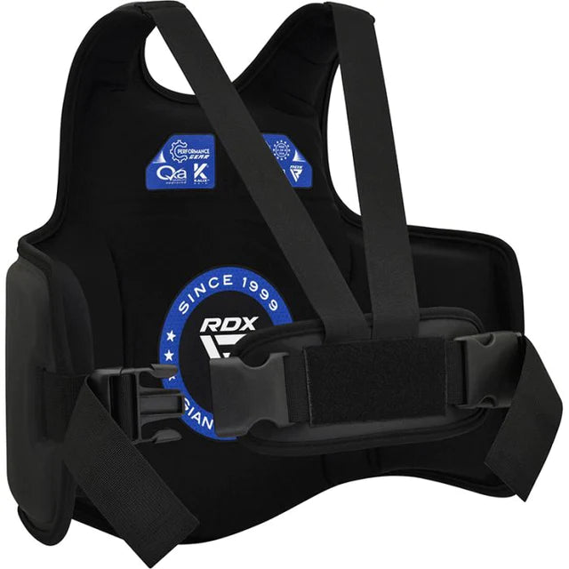 Protector RDX F6 Kara azul en Bolivia - correas ajustables para coach - Chelo Sports