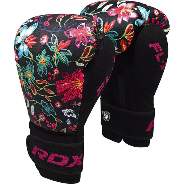 Guantes de boxeo florales RDX FL3
