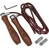 Thumbnail for RDX L2 9ft Jump Rope with Wooden Handles