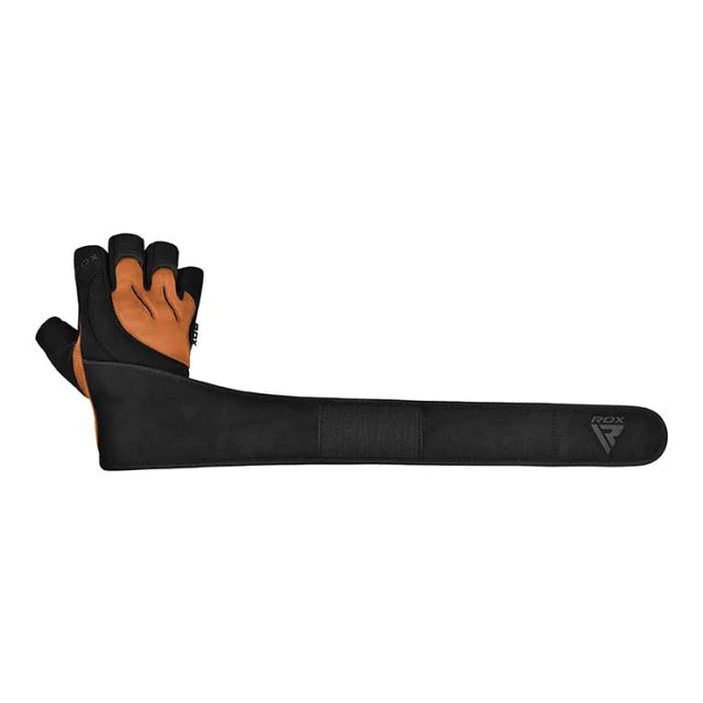RDX L4 Guantes de Gimnasio Levantamiento de Pesas con Dedos Abiertos
