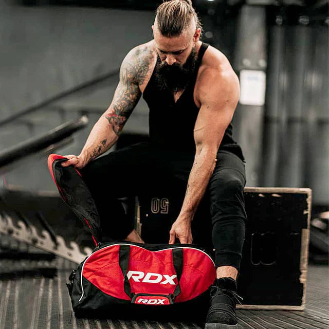 Bolsa de lona RDX R1 con correas tipo mochila