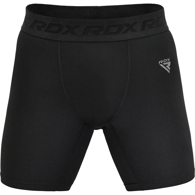Pantalones cortos de compresión negros RDX T15