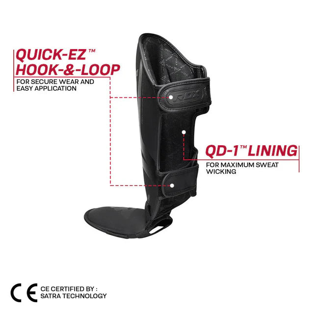 RDX SI MMA LIGHTWEIGHT GEL PADDED INSTEP SHIN GUARD