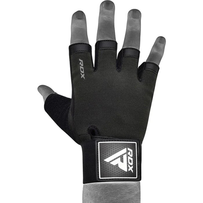 RDX T2 Half Finger Weight Lifting Gym Gloves 