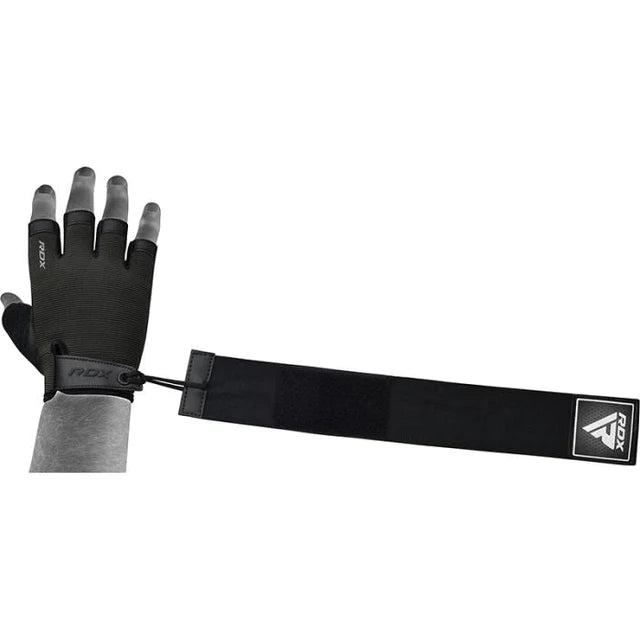 RDX T2 Half Finger Weight Lifting Gym Gloves 