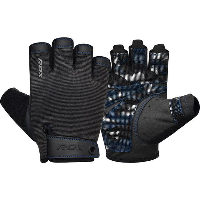 RDX T2 Half Finger Weight Lifting Gym Gloves 