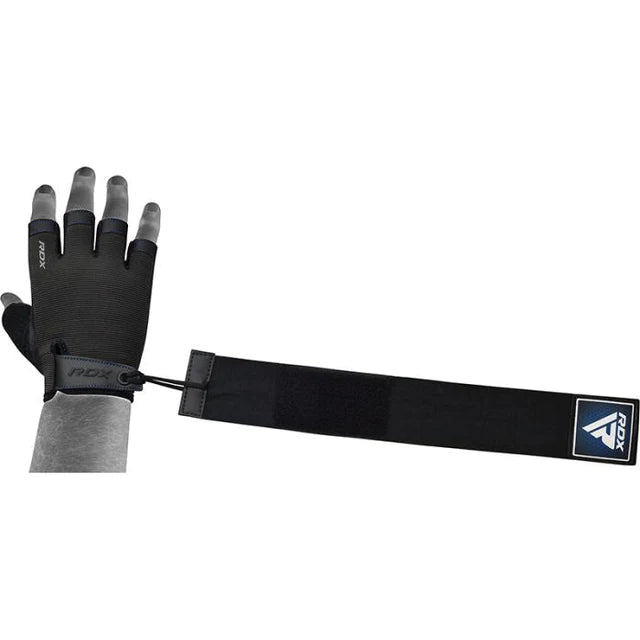RDX T2 Half Finger Weight Lifting Gym Gloves 