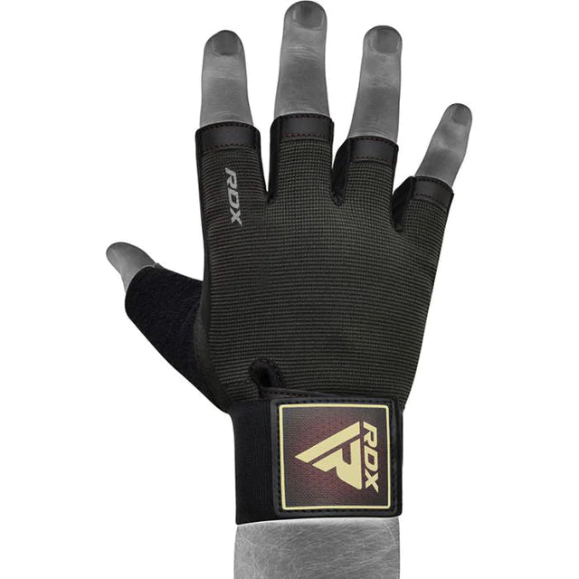 RDX T2 Half Finger Weight Lifting Gym Gloves 