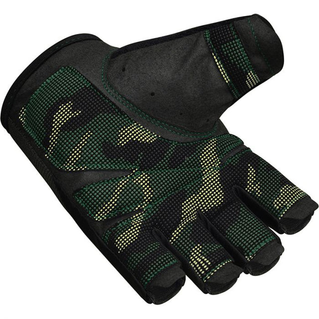 RDX T2 Half Finger Weight Lifting Gym Gloves 