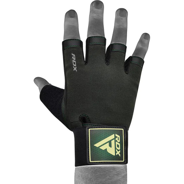 RDX T2 Half Finger Weight Lifting Gym Gloves 