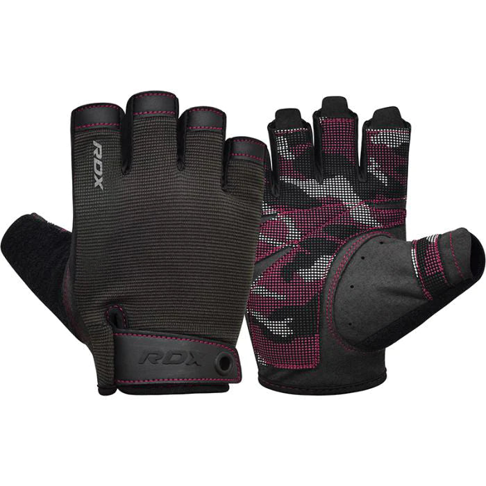 RDX T2 Half Finger Weight Lifting Gym Gloves 