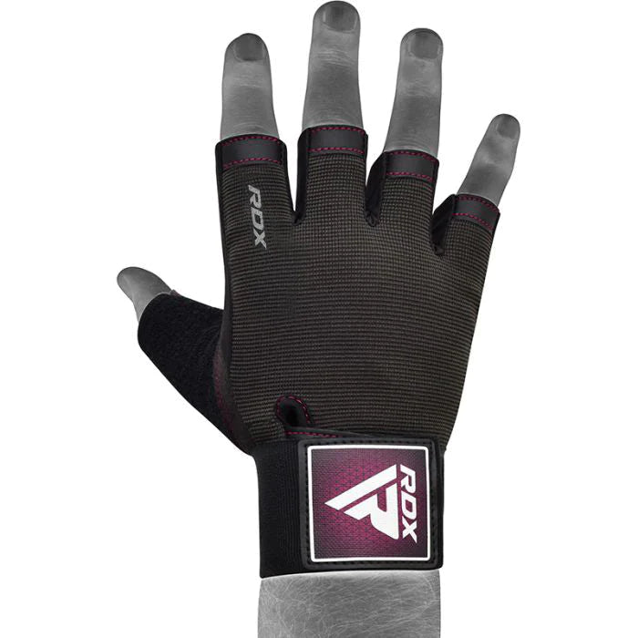RDX T2 Half Finger Weight Lifting Gym Gloves 