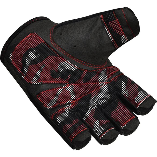 RDX T2 Half Finger Weight Lifting Gym Gloves 