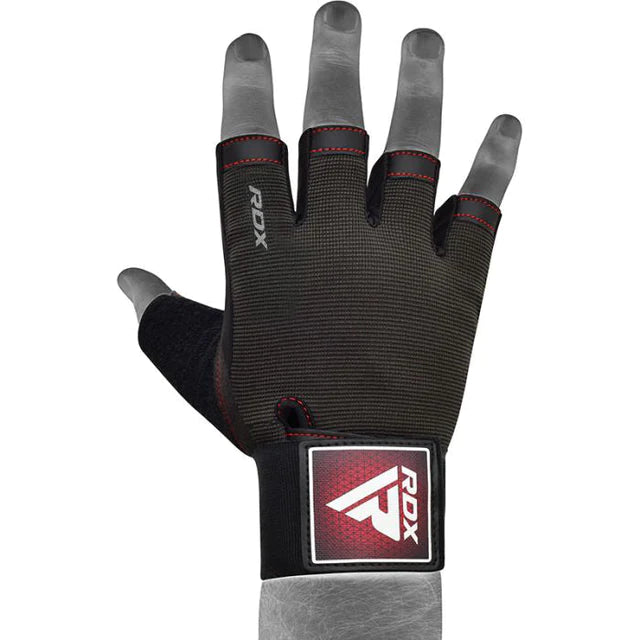 RDX T2 Half Finger Weight Lifting Gym Gloves 