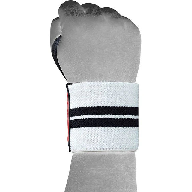 Vendajes de muñeca RDX W3W en Bolivia - par blanco para gimnasio - Chelo Sports