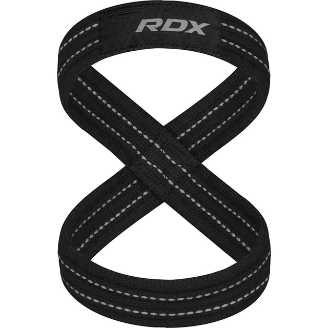 Straps RDX tipo 8 grises en Bolivia - vista principal del par - Chelo Sports