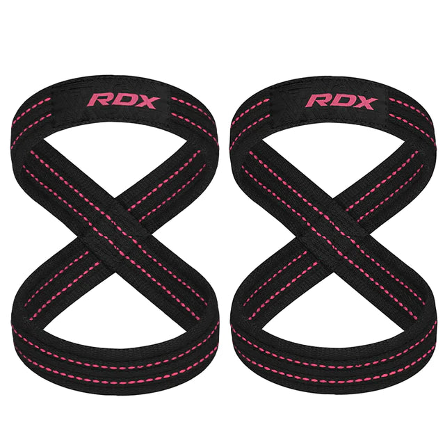 Correas RDX rosadas para pesas en Bolivia - ajuste para muneca - Chelo Sports