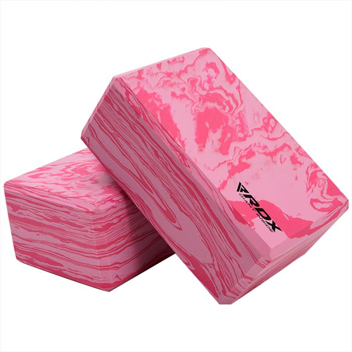 RDX RP HIGH DENSITY EVA FOAM NON-SLIP YOGA BLOCK PINK