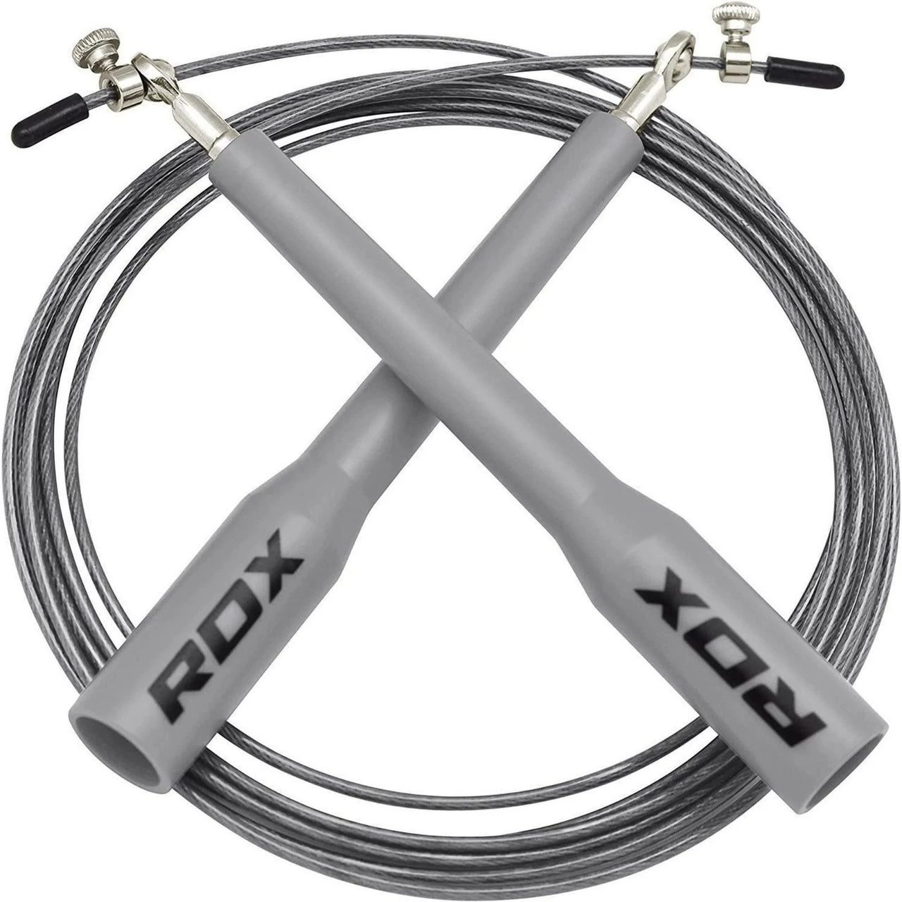 Cuerda de saltar de acero ajustable RDX para gimnasio, MMA, boxeo, fitness y pérdida de peso