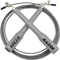 Cuerda de saltar de acero ajustable RDX para gimnasio, MMA, boxeo, fitness y pérdida de peso