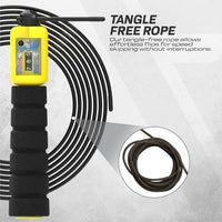 Thumbnail for RDX FP KIDS 10.3 FT ADJUSTABLE JUMP ROPE WITH COUNTER