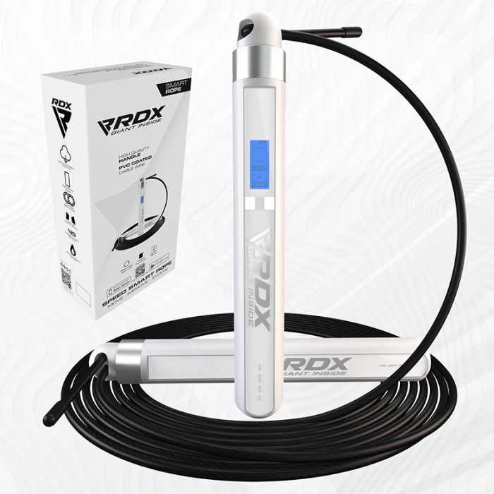 RDX 75P 10.3 FT RECHARGEABLE SMART DIGITAL COUNTER JUMP ROPE WITH USB AND APP