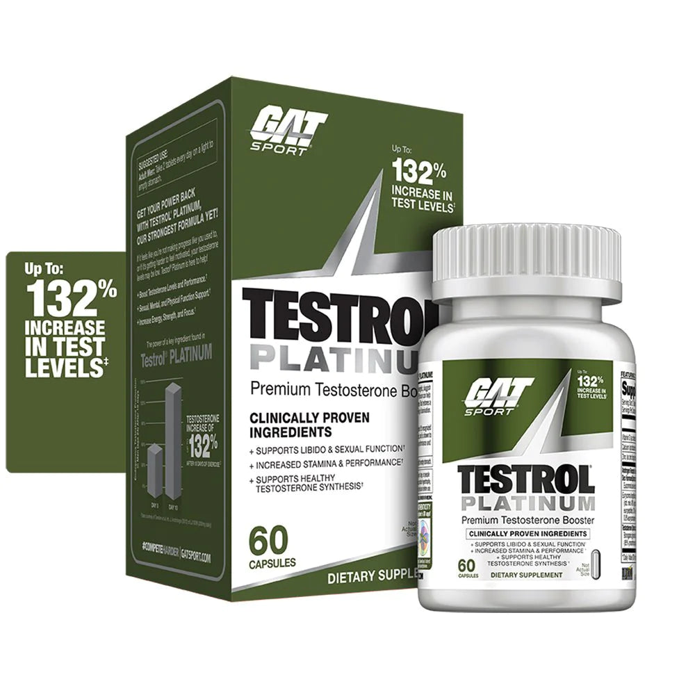 TESTROL PLATINUM Premium Testosterone Booster