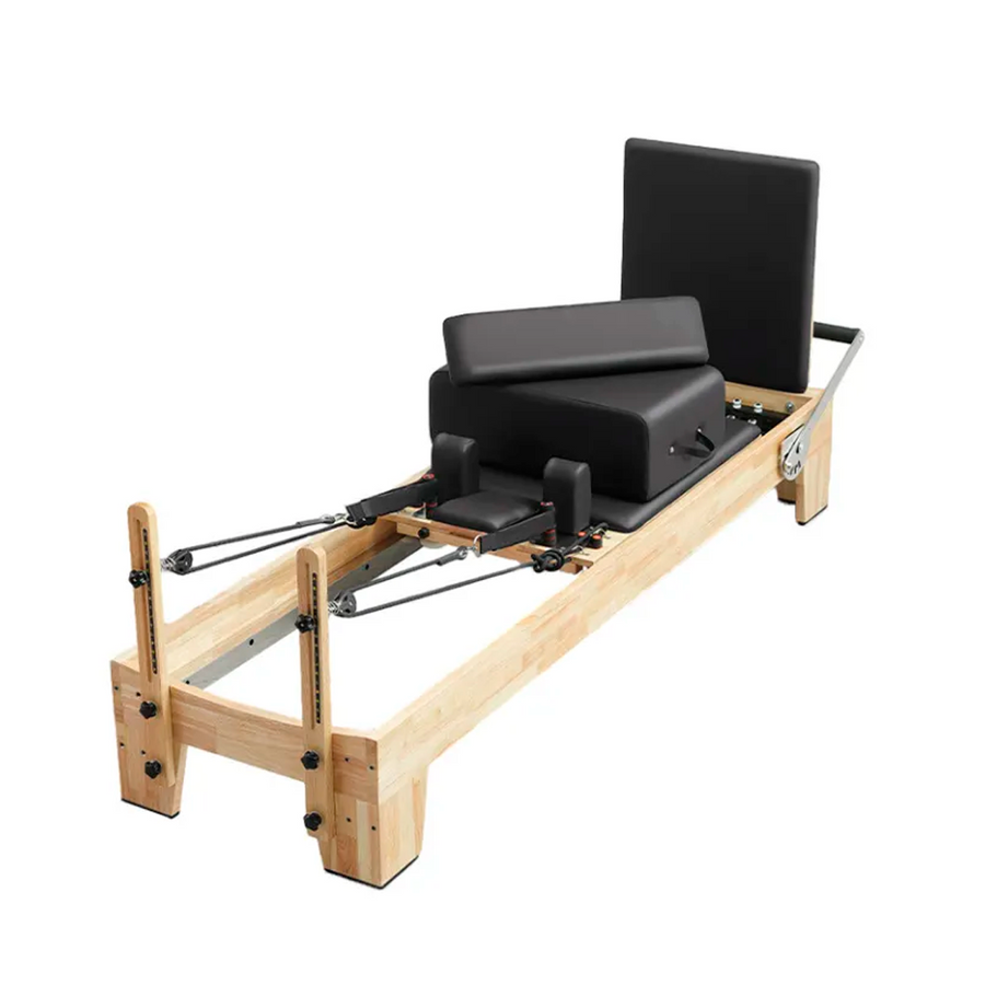 Cama central de Pilates en Bolivia - vista principal de cama Cadillac - Chelo Sports