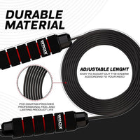 Thumbnail for RDX W1 JUMP ROPE WITH FOAM HANDLES