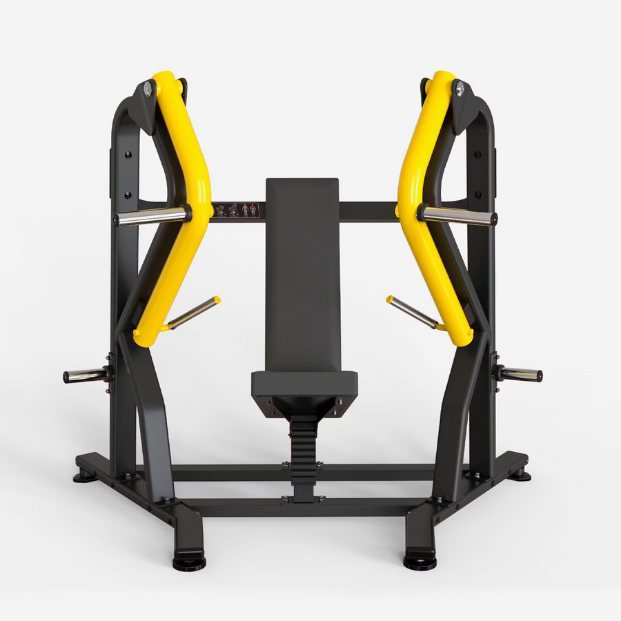 Máquina Hammer Wide Chest Press en Bolivia - vista frontal - Chelo Sports