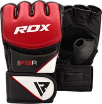 Thumbnail for RDX F12 MMA Grappling Training Gloves Palma abierta - Chelo Sports