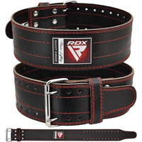 Thumbnail for RDX RD1 4” POWERLIFTING GYM BELT LEATHER 