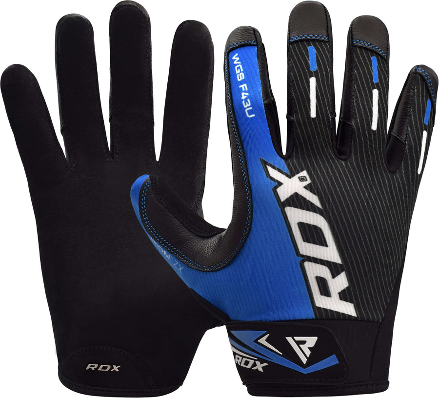 Guantes RDX F43 de dedo completo en Bolivia - vista principal para pesas - Chelo Sports