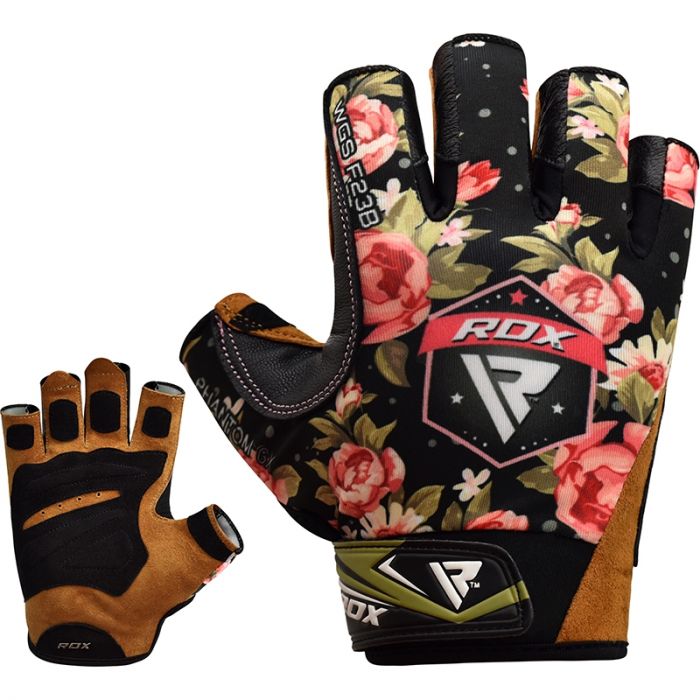 RDX F23 FLORAL GUANTES DE GIMNASIO PARA MUJER