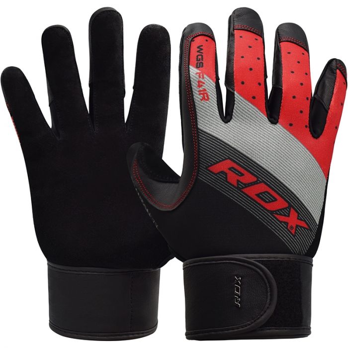 Guantes de ejercicios RDX F41 en Bolivia - proteccion completa de dedos - Chelo Sports
