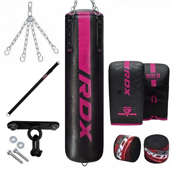 RDX F6 KARA 8 PZAS SACO DE BOXEO CON GUANTES DE SACO
