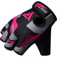 Thumbnail for RDX F6 PINK WEIGHTLIFTING GLOVES 