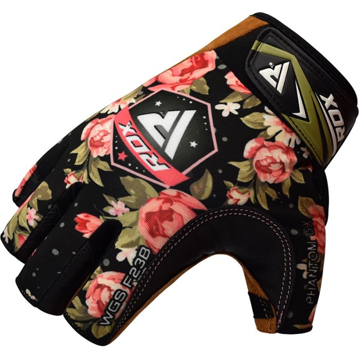 RDX F23 FLORAL GUANTES DE GIMNASIO PARA MUJER