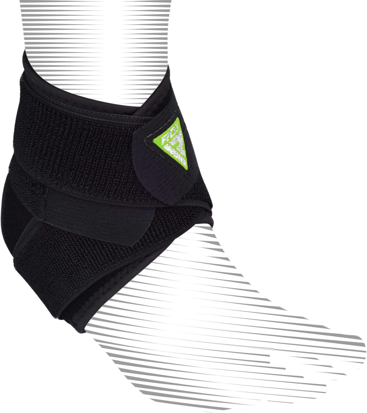 RDX A701 Black Tobillera ajustable para protección contra esguinces - Chelo Sports