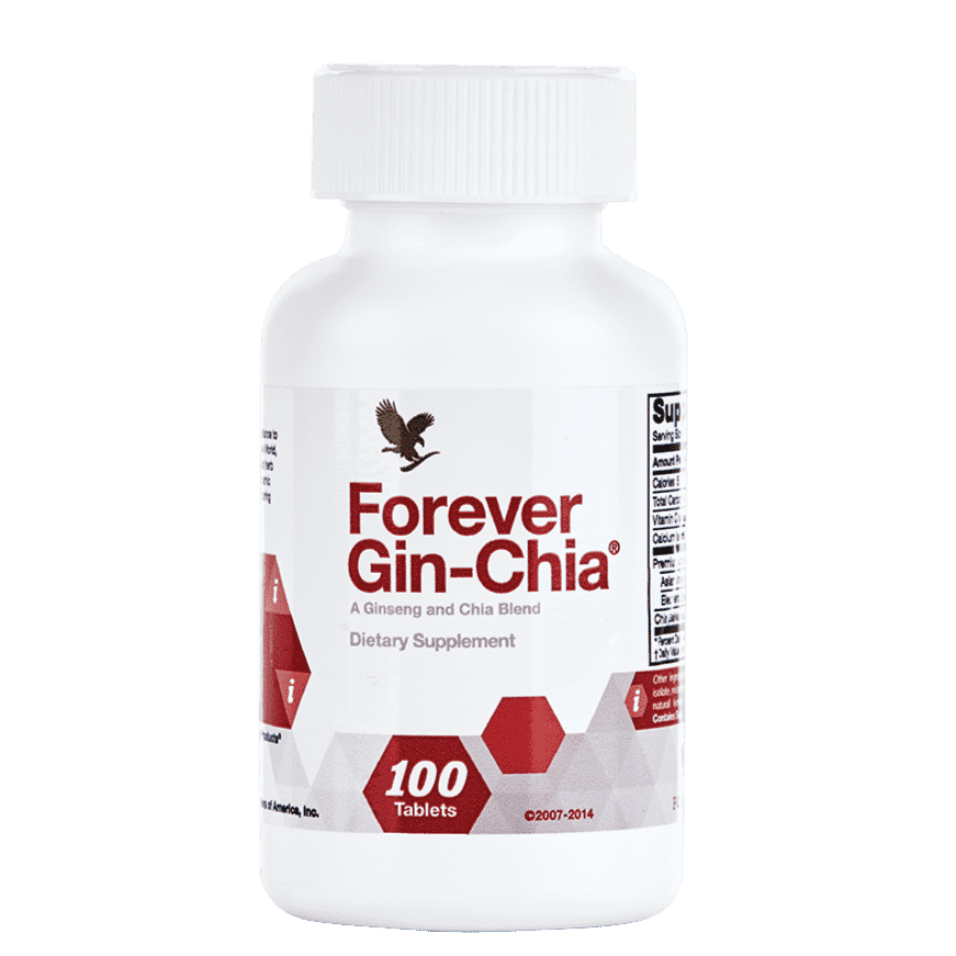 Forever Gin-Chia - 100 tabletas - Chelo Sports