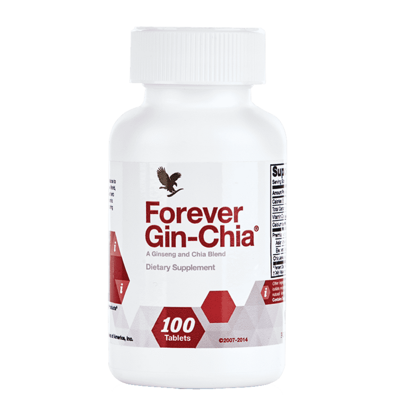 Forever Gin-Chia - 100 tabletas - Chelo Sports