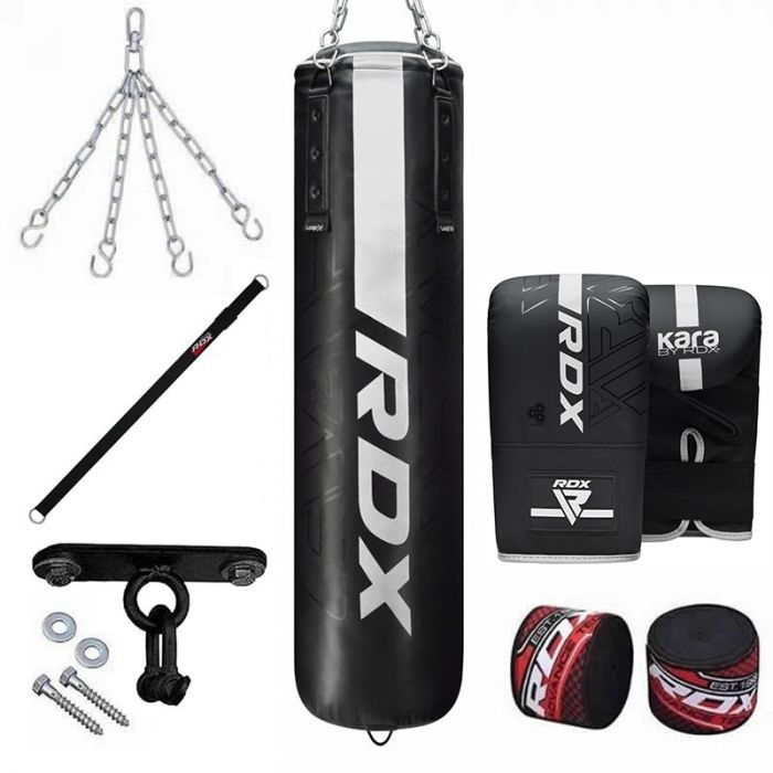 RDX F6 KARA 8 PZAS SACO DE BOXEO CON GUANTES DE SACO