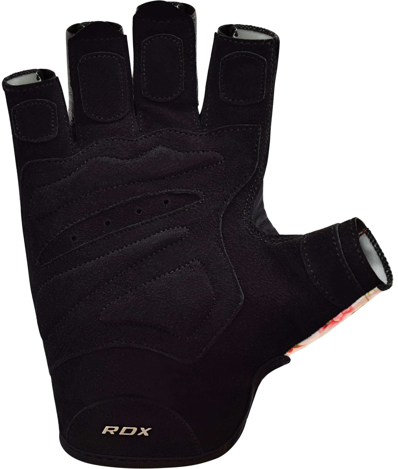 RDX F24 Short Finger Floral Bodybuilding Fitness Gym Gloves for Women