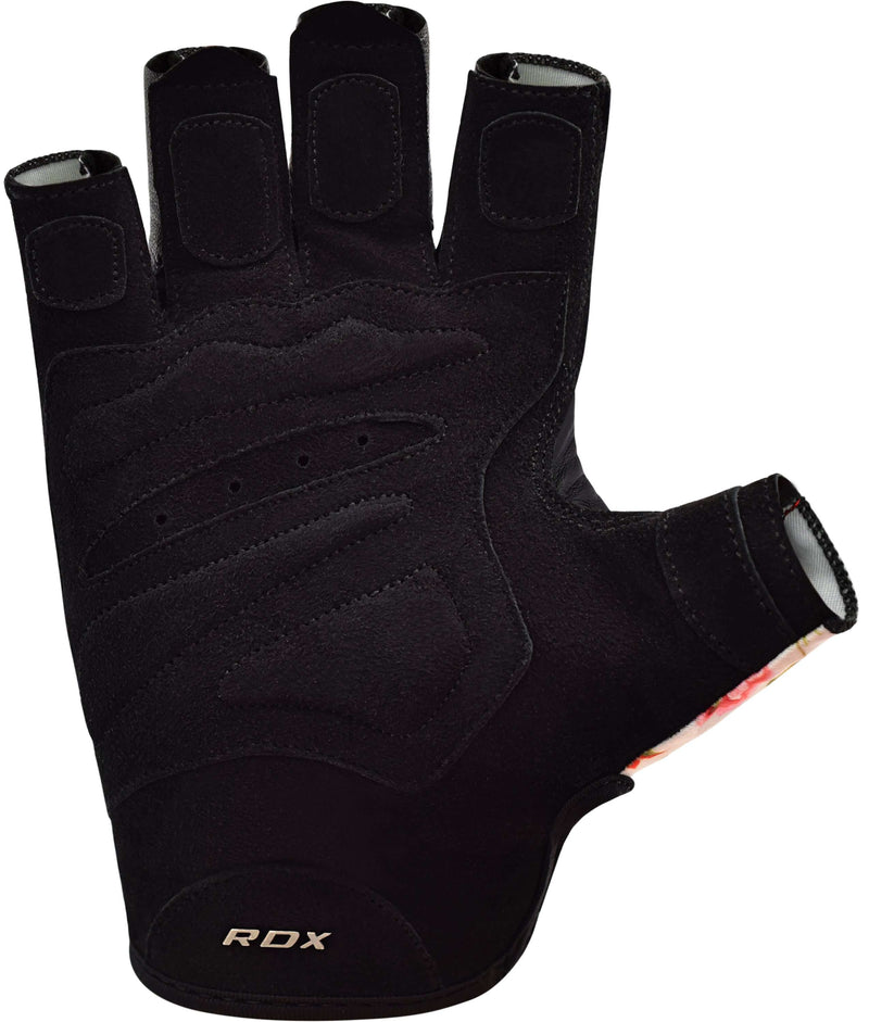 RDX F24 Short Finger Floral Bodybuilding Fitness Gym Guantes para Mujer