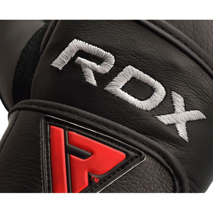 RDX L7 CROWN LEATHER FITNESS GLOVES WITH STRAP 