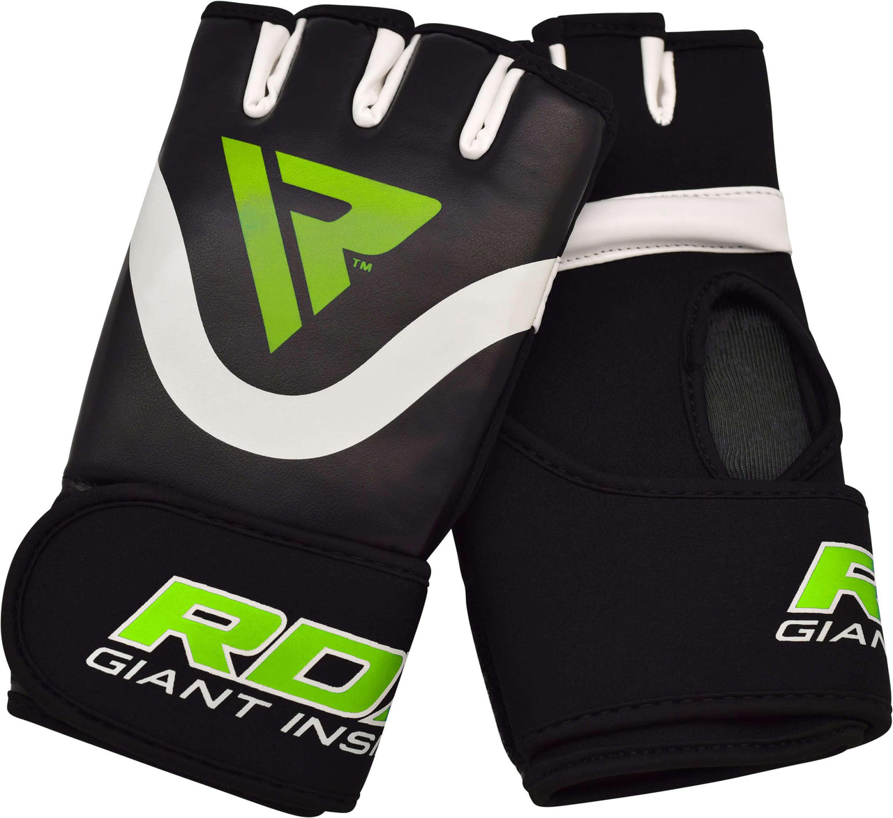 RDX X7 Guantes internos acolchados con gel Correa para la muñeca con gancho y bucle para boxeo y MMA - Chelo Sports