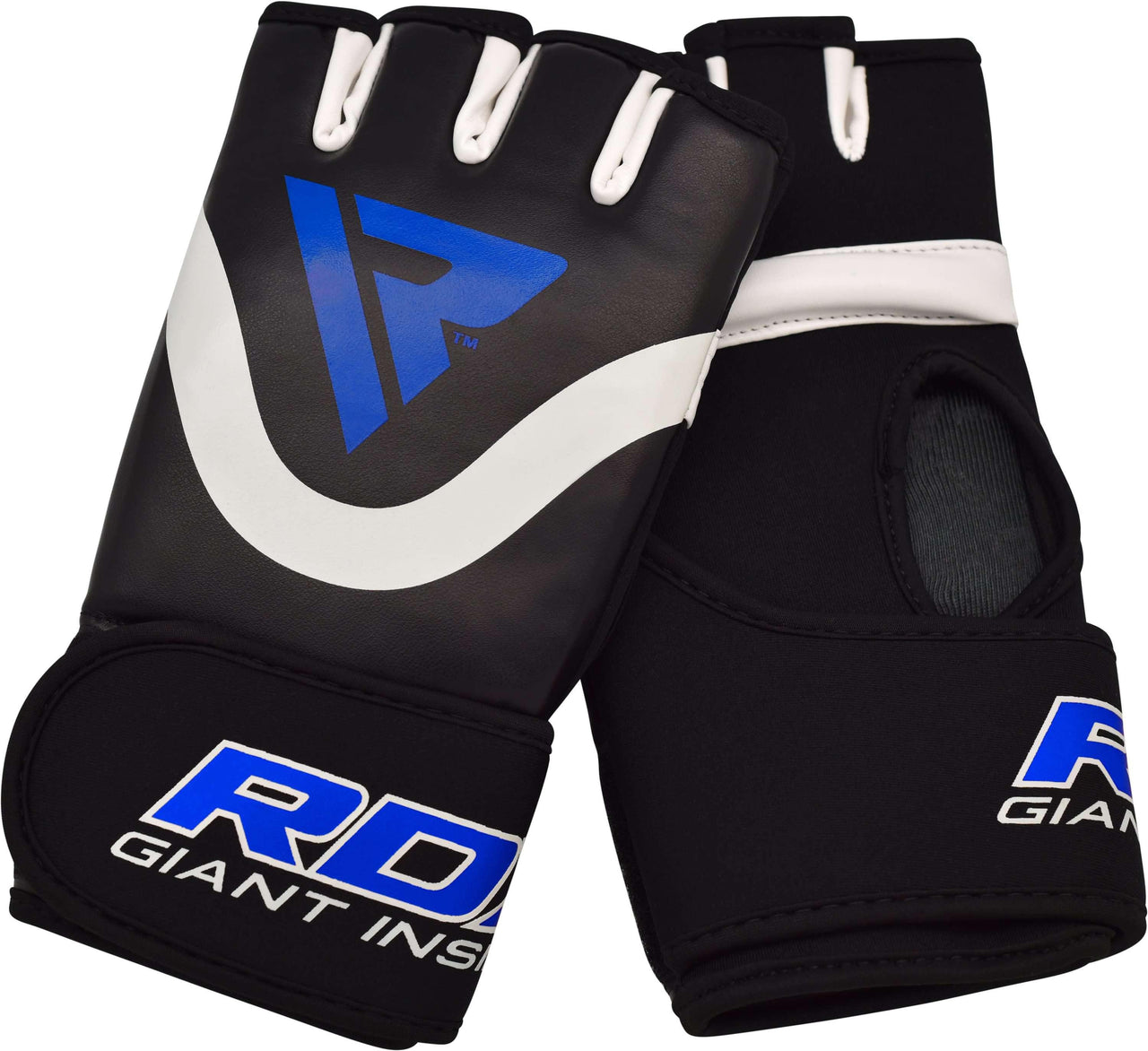 RDX X7 Guantes internos acolchados con gel Correa para la muñeca con gancho y bucle para boxeo y MMA - Chelo Sports