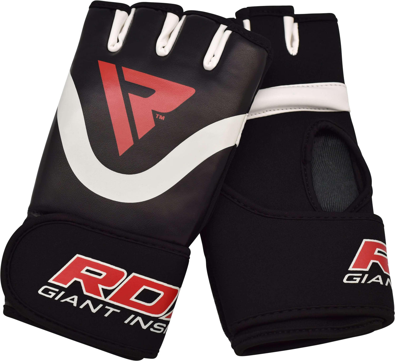 RDX X7 Guantes internos acolchados con gel Correa para la muñeca con gancho y bucle para boxeo y MMA - Chelo Sports